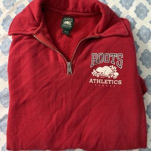 Roots half zip